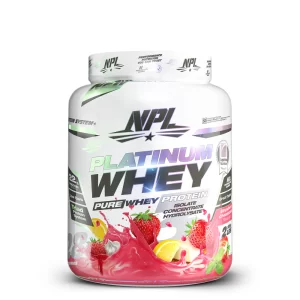NPL Platinum Whey Powder Strawberry 2kg