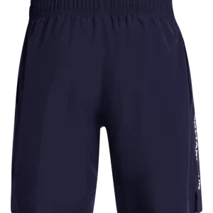 UA Woven Wordmark Shorts Navy