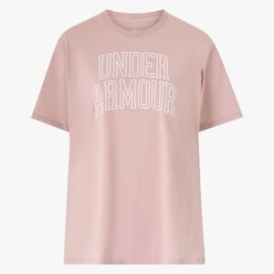 U/A RIVAL OS CAMPUS TEE PINK