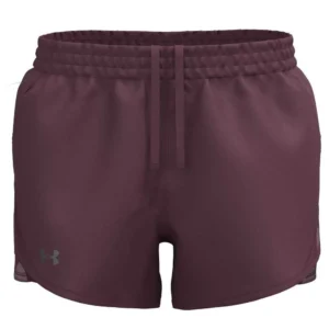 UA FLY BY 3" SHORTS FUCHSIA DUSK